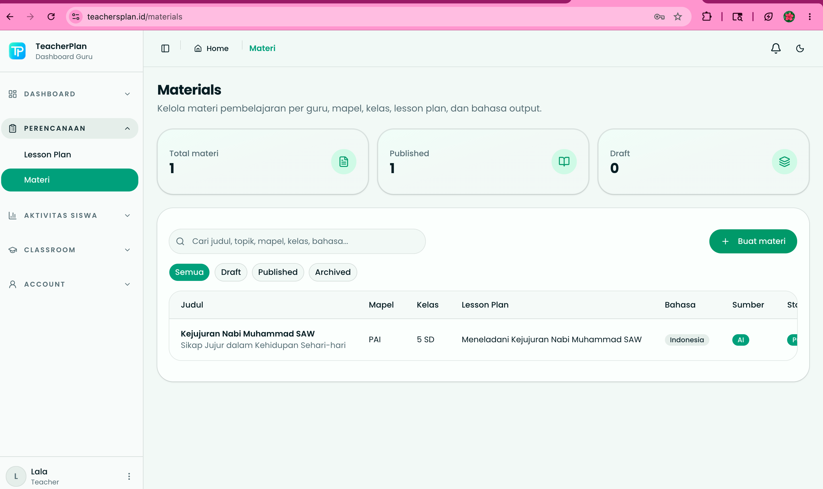 Membuat Materials